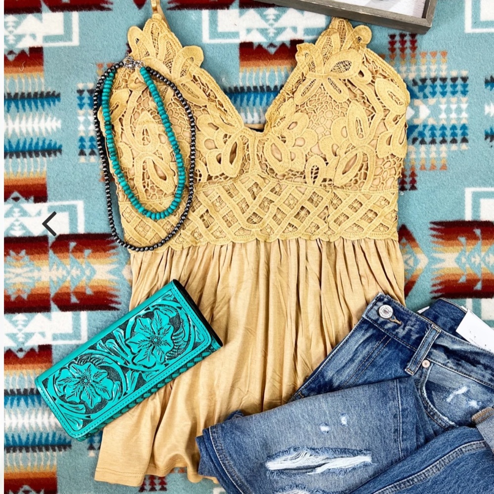 Flowy Lace Bra Top